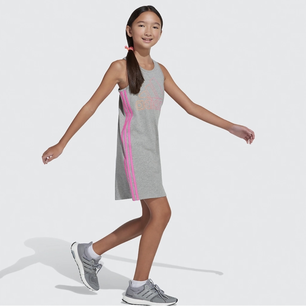 Adidas string tank dress size 4/6